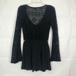 Ecote Romper Womens Small Lace Whimsigoth Crochet Flared Sleeve Witchy Fairygoth Photo 6
