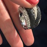 Swavorski Swarovski Apollon Ring - Black & Silver size 58 Photo 7