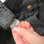 7 For All Mankind 7FAM Matte Black High Waisted Stretch The Skinny Jeans Size 26 Photo 6