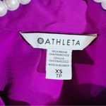 Athleta Relaxed Oversized Button-Down Shirt in Jazzy Purple Size XS Photo 9