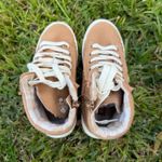 Roxy  Rae Mid Tan Sneakers Size 6 Photo 4