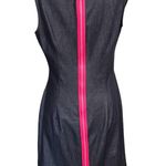 Maggy London  Chambray Denim Sleeveless Dress Photo 3