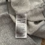 Gap Sweatshirt Dress Women XS Gray Short Puff Sleeve Mini Banded Hem Photo 5