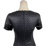 Diane Von Furstenberg  Black Lace Shimmer Cindy Cocktail Dress Evening Mini 6 Photo 15