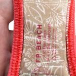 Free People  free-est Dylan Lurex High-Waist Bikini Bottom Coral Pink‎ Size XL Photo 8