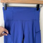 Lululemon fast and free high rise leggings psychic blue 4 Photo 7