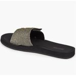 ✨Michael Kors MK Logo Slide Sz 7 Sandals✨ Black Photo 2