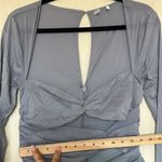 House Of CB  ‘Camille’ Dove Grey Real Silk Mini‎ Dress NWOT Size M Photo 6