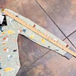 Cuddl Duds  Honeycomb Fleece Pajama Top & Pajama Joggers Set Mint Dogs XS Photo 6