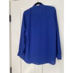 Pleione Women’s Size Small Royal Blue‎ Bow tie Long Sleeve High Photo 5