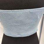 Altar'd State Altar’d State Cropped V Neck Square Back Pink Ribbed Top Shirt NWOT Photo 5