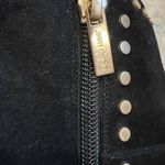 Jimmy Choo  suede style black booties studded size 38.5 Photo 11