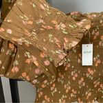 Aerie NWT  Smocked Floral Crop Top Photo 1