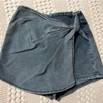 SheIn twist denim skort Photo 2