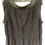 Flying Tomato  Black Embroidered Sleeveless Dress L Photo 9