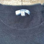 Madewell  Sweater Womens S Waffle Knit Black‎ Cotton Blend Long Sleeve Photo 1