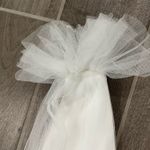 Aakaa White Tulle Jumpsuit Photo 3