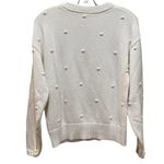 Gap Bobble Stitch Crewneck Pullover Sweater Ivory Fost Size XS Photo 8