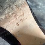 Leather Calf Hair Heeled Ankle Boots Booties Size 10 Velez for Leather Lovers Photo 7