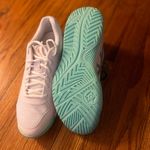 ASICS  Women's White and Aqua Athletic Shoes Photo 6