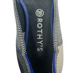 Rothy's  The Flat Captoe Black White Plaid‎ Check Retired Ballerina Size 10 Photo 13