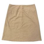 Banana Republic  | Holiday Tan Wool Skirt Lined Size 4 Christmas Event Modest Photo 0