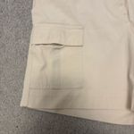 J.Jill Beige Cargo Chino Shorts with Pockets Photo 1