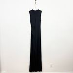 Versace VINTAGE VERSUS Black Cutout Maxi Gown Photo 1