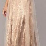 PromGirl Gold Sequin Dress  Photo 0