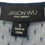 Jason Wu  X Target Blue and White Floral sleeveless tank Blouse Size SMALL Photo 4