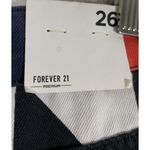 Forever 21 High Waist Straight Leg Race Car Jeans Size 26 NWT Photo 7