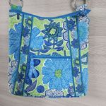 Vera Bradley Doodle Daisy Blue Green Floral Crossbody Quilted Bag Purse NWOT Photo 2