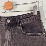 ZARA Women's Black A-line Raw Hem Denim Jeans Size 6 Photo 1