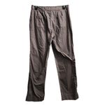 kim rogers  Striped Career Pants High Waist‎ Button Accent Size 14 Photo 2