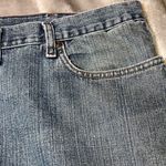 Wrangler Relaxed Straight Blue Jeans Mens 44x30 Denim Distress Rugged Workwear Photo 13