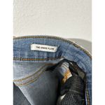 ZARA The Dreed Flare Blue Crop Button Jean Size 6 Womens Denim Photo 7