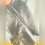 Abercrombie & Fitch  Black Convertible faux leather Fitted Bustier Tank medium Photo 10