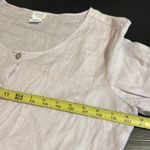 Sigrid Olsen  Soft Lavender Linen Top Photo 4
