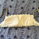 Aerie  Scalloped Bandeau Swim Top Photo 3