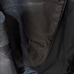 Elegant Vintage Black Leather Jacket for Women Size Medium Photo 6