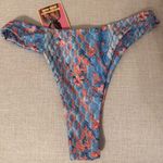 NWT Strawberry Milk Mob Aquamarine Bikini Set Small Blue Photo 3