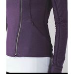 Lululemon  Women's Precision Jacket Purple Sz 8 Photo 4