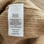 Talbots Mockneck Sweater Dress Women L Petite Toasted Coconut Photo 10