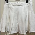 SheIn Pleated Skirt ~ Size Medium ~ Ivory~ Lined Photo 1