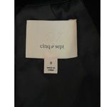 Cinq à Sept Naya Ruched Asymmetric Silk Dress Black Womens Size 8 Photo 9