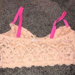 PINK - Victoria's Secret VS PINK Peach/Pink Lace Bustier Photo 4