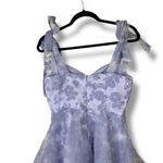 Lulus NWOT Glamorous Sweetie Lavender Burnout Tie Photo 9