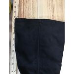 Style & Co  Women's 8.5 Black Suede Block Heel Side Zipper Knee High Riding Boots Photo 1