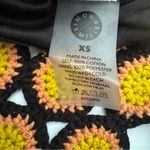 SIMON MILLER Wizzy Crochet Set in Black, Camel, & Kiwi Size Small Yellow Photo 12