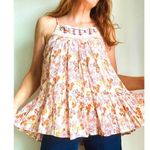 Altar'd State  Tank Tops Size Small Boho Summer vacation Looks floral Cottage Photo 0